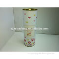 Cylinder Biscuit Paper Box With Lid